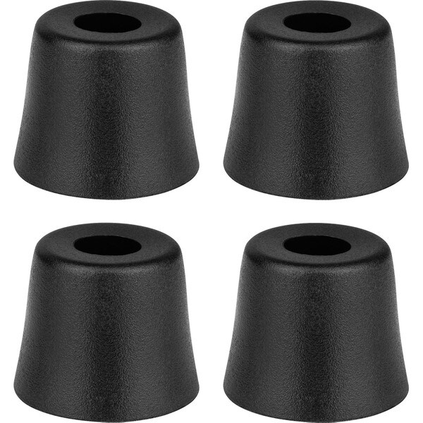 Main product image for 4-Pack Rubber Cabinet Feet 1" Dia. x 0.85" H 260-7506